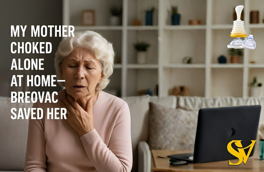 My Mother Choked Alone at Home — SafeAspira Saved Her